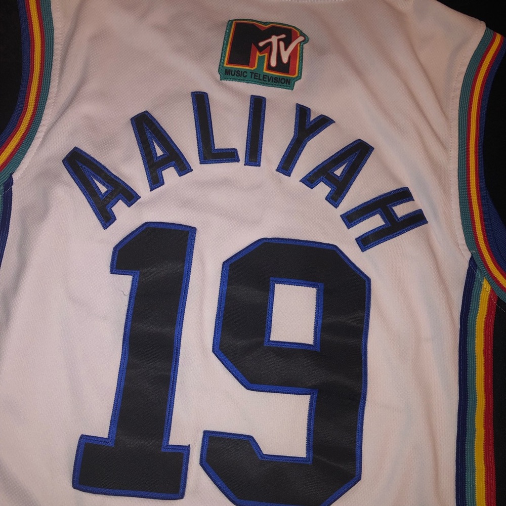 Mtv Aaliyah Rock N Jock Basketball Jersey View 2